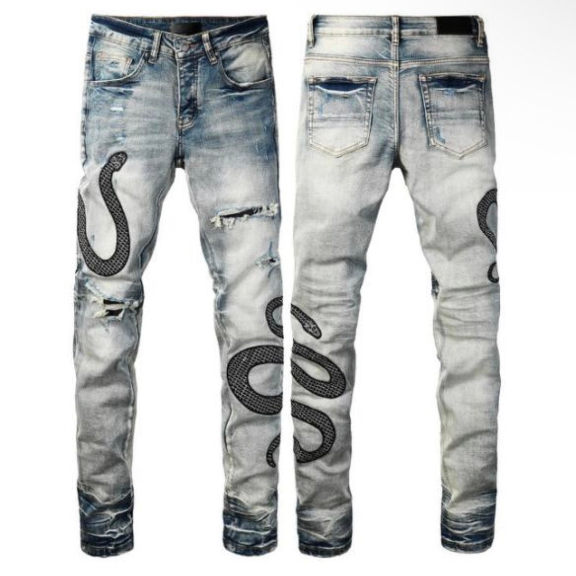 Snake jeans