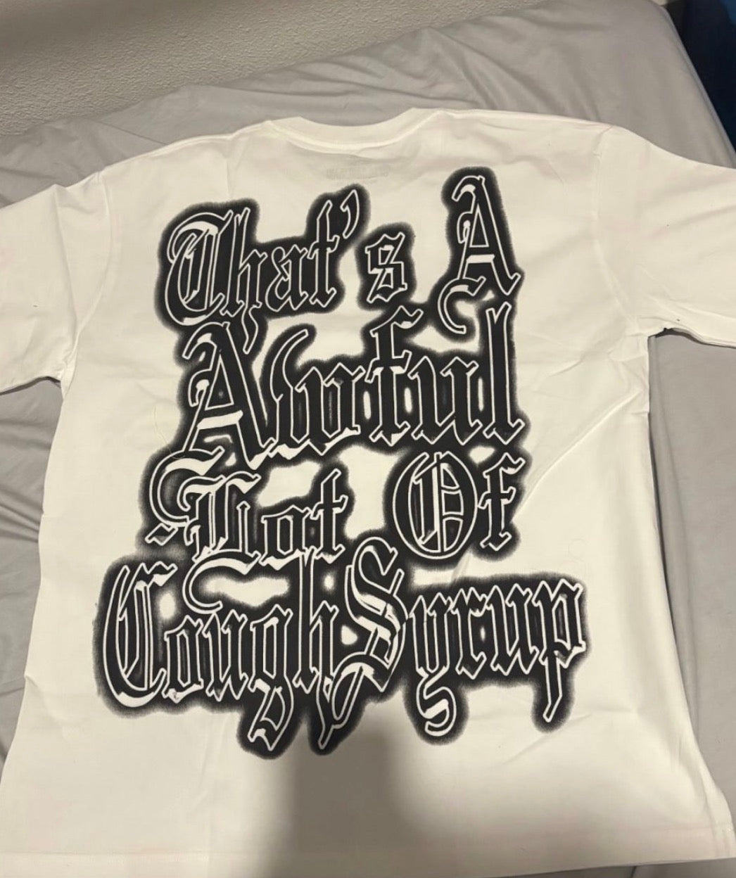 Black and white shirt