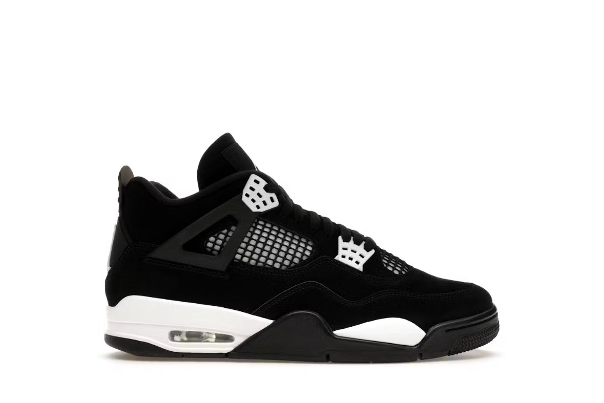Black and white shoe