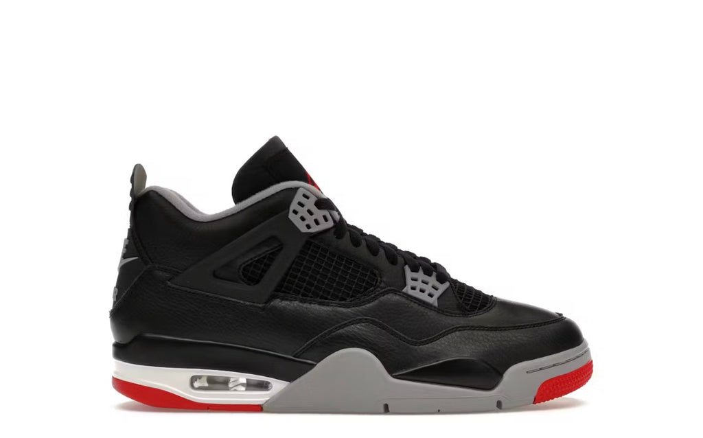Black and red shoe