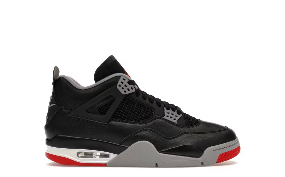 Black and red shoe